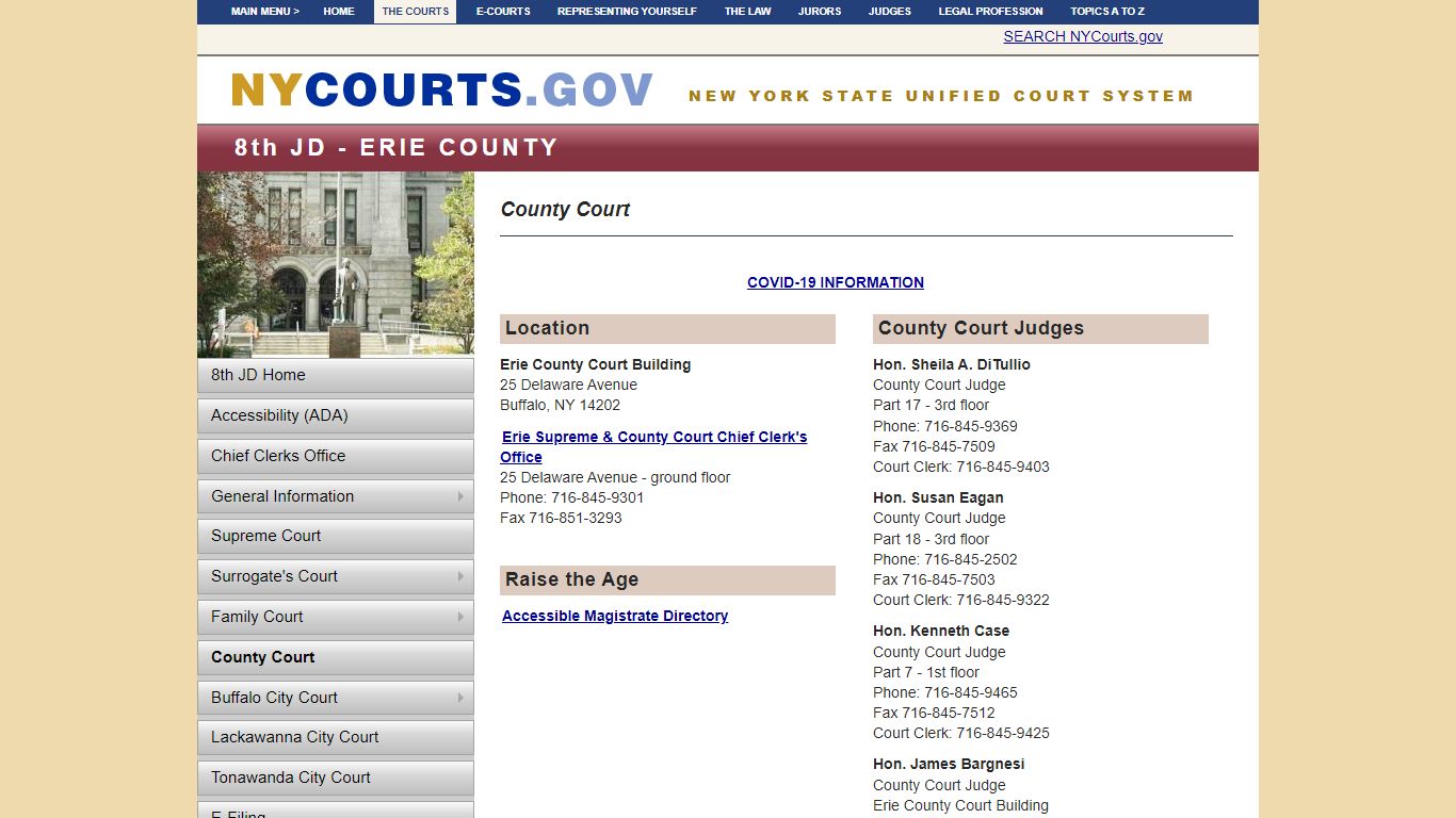 County Court | NYCOURTS.GOV - Judiciary of New York